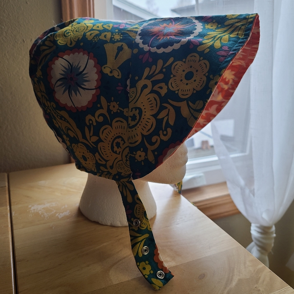 UB2 Reversible Kids Sun Bonnet